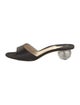Paul Andrew Suede Crystal Embellishments Slides
