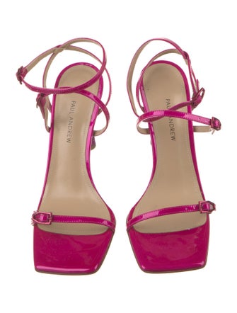 Paul Andrew Patent Leather Sandals