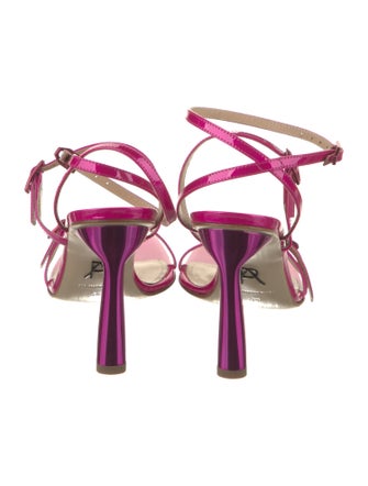 Paul Andrew Patent Leather Sandals