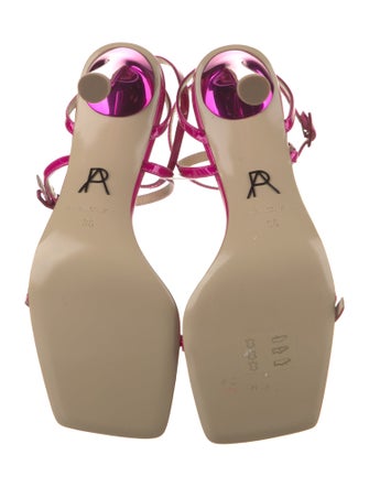 Paul Andrew Patent Leather Sandals