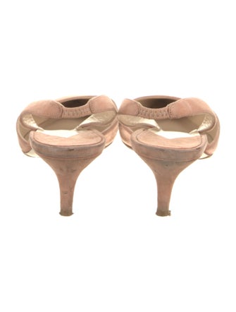 Paul Andrew Suede Slingback Pumps