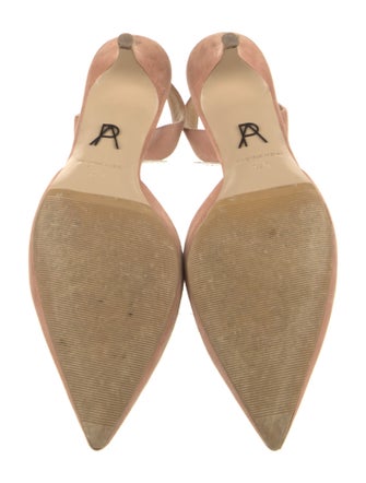 Paul Andrew Suede Slingback Pumps