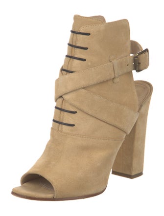 Paul Andrew Leather Slingback Sandals