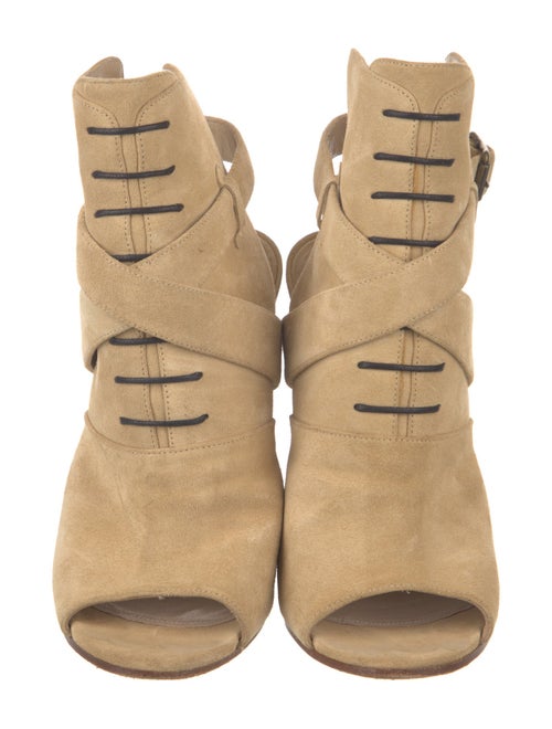 Paul Andrew Leather Slingback Sandals