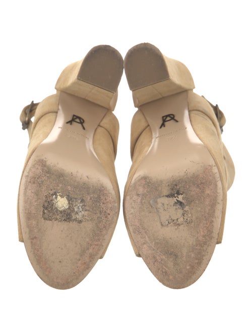 Paul Andrew Leather Slingback Sandals