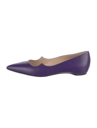 Paul Andrew Leather Ballet Flats