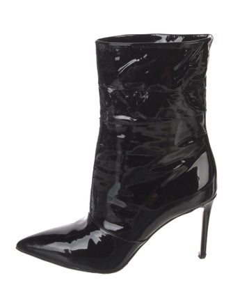 Paul Andrew Patent Leather Boots