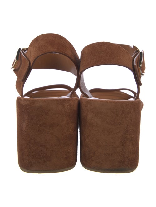 Paul Andrew Suede Slingback Sandals