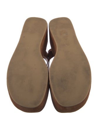 Paul Andrew Suede Slingback Sandals