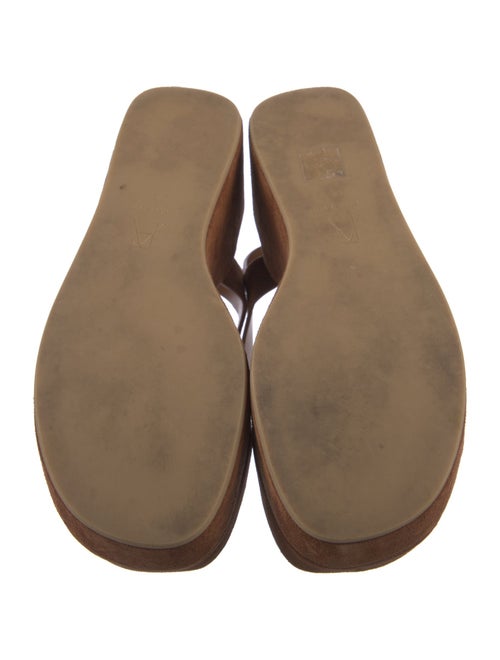 Paul Andrew Suede Slingback Sandals