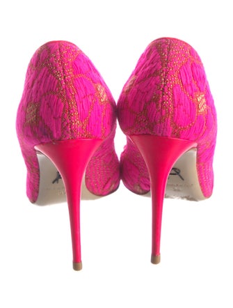 Paul Andrew Lace Pumps