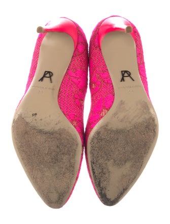 Paul Andrew Lace Pumps