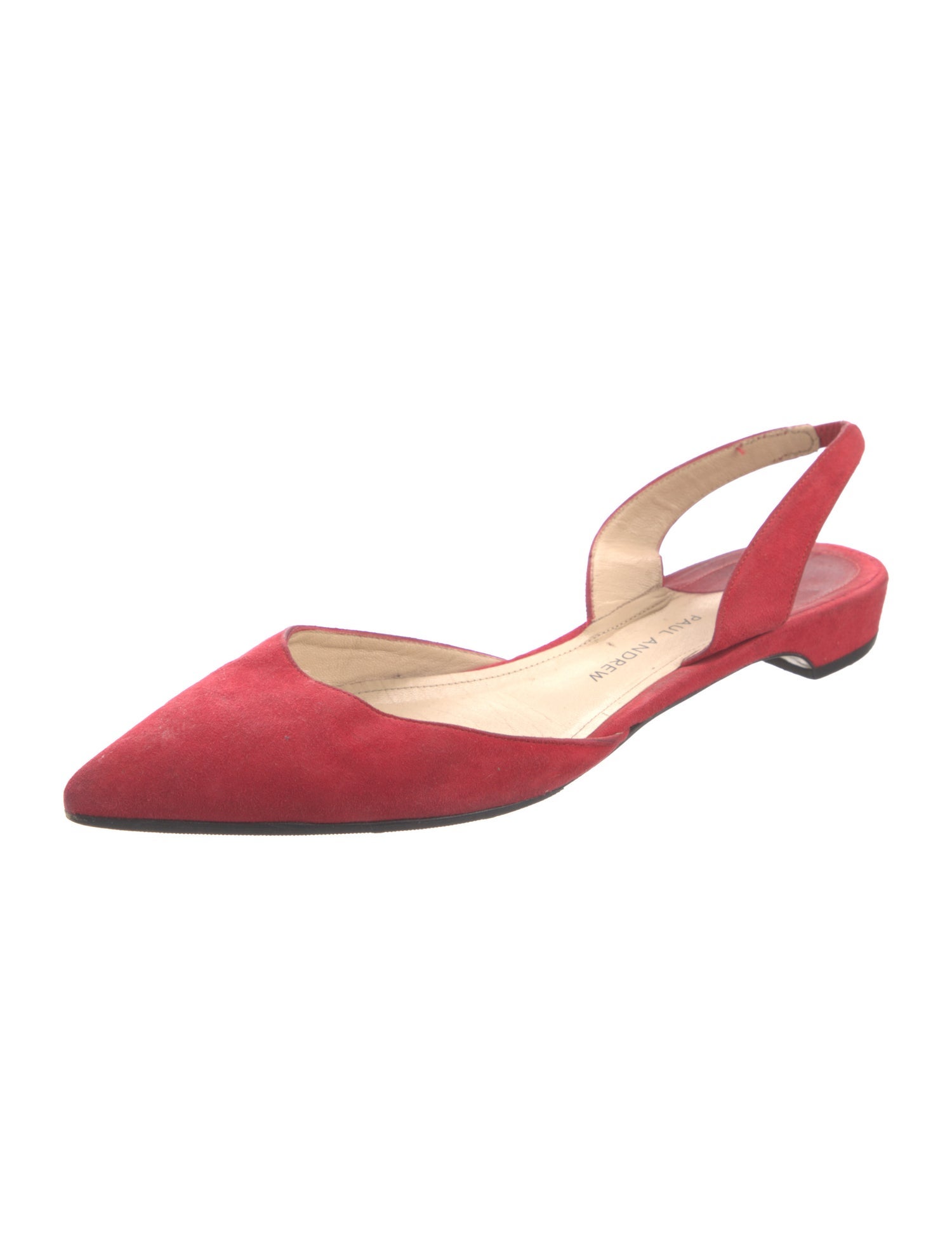 Paul Andrew Suede Slingback Flats