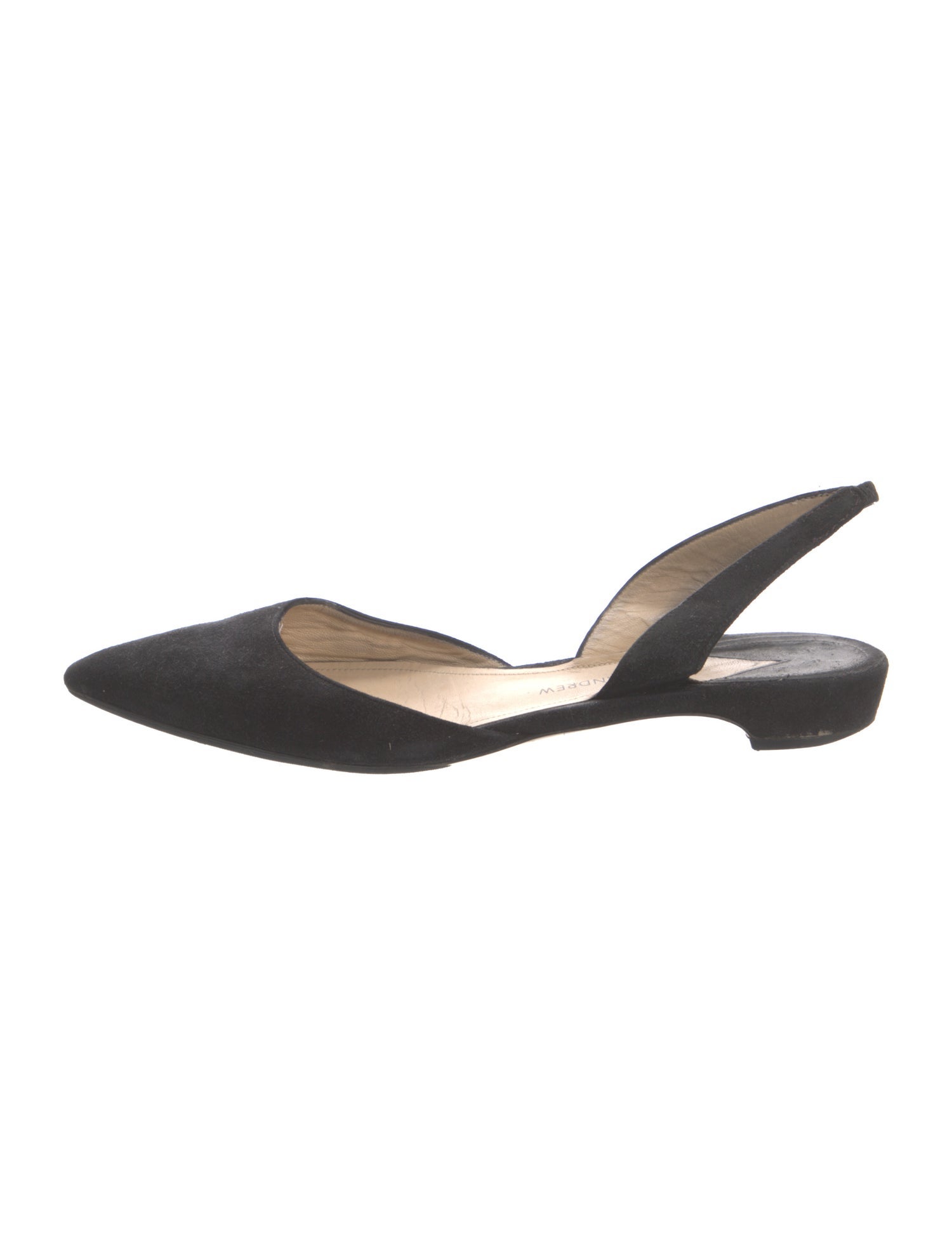 Paul Andrew Suede Slingback Flats