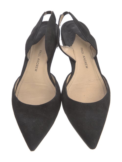 Paul Andrew Suede Slingback Flats