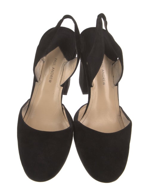 Paul Andrew Suede Slingback Pumps