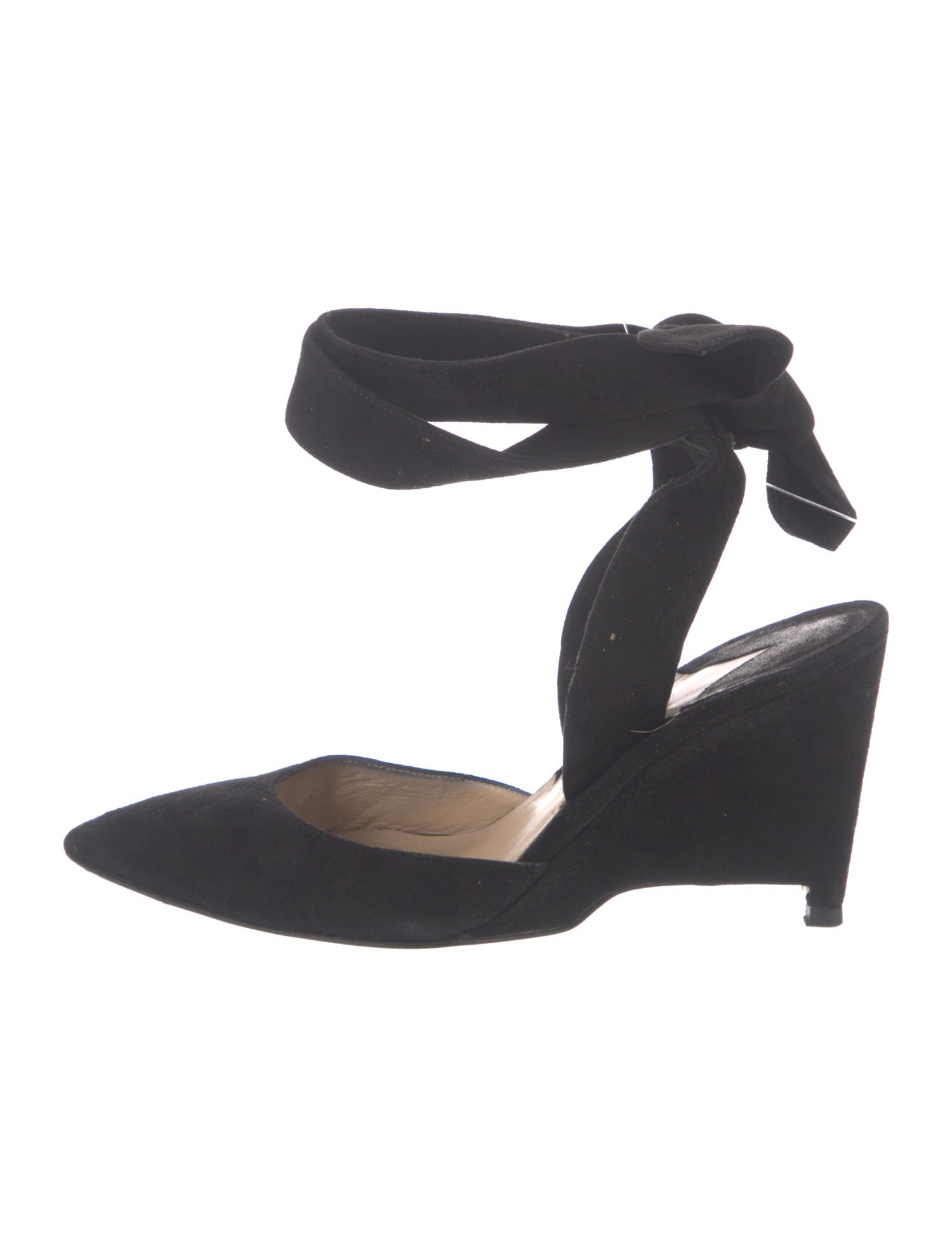 Paul Andrew Suede Slingback Pumps