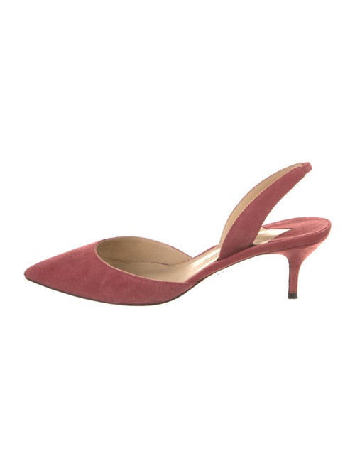 Paul Andrew Suede Slingback Pumps
