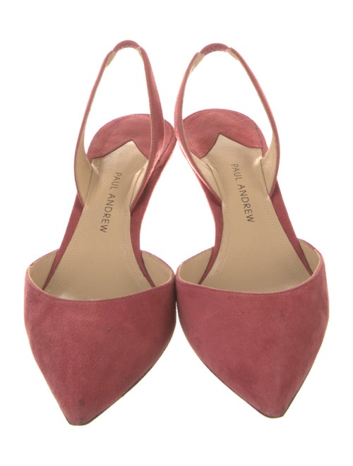 Paul Andrew Suede Slingback Pumps