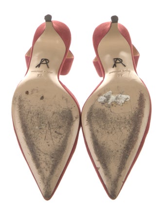 Paul Andrew Suede Slingback Pumps
