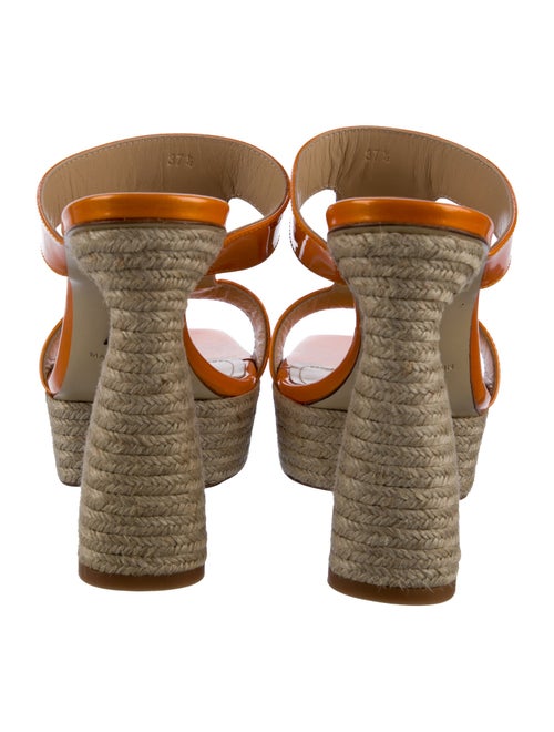 Paul Andrew Patent Leather Slides