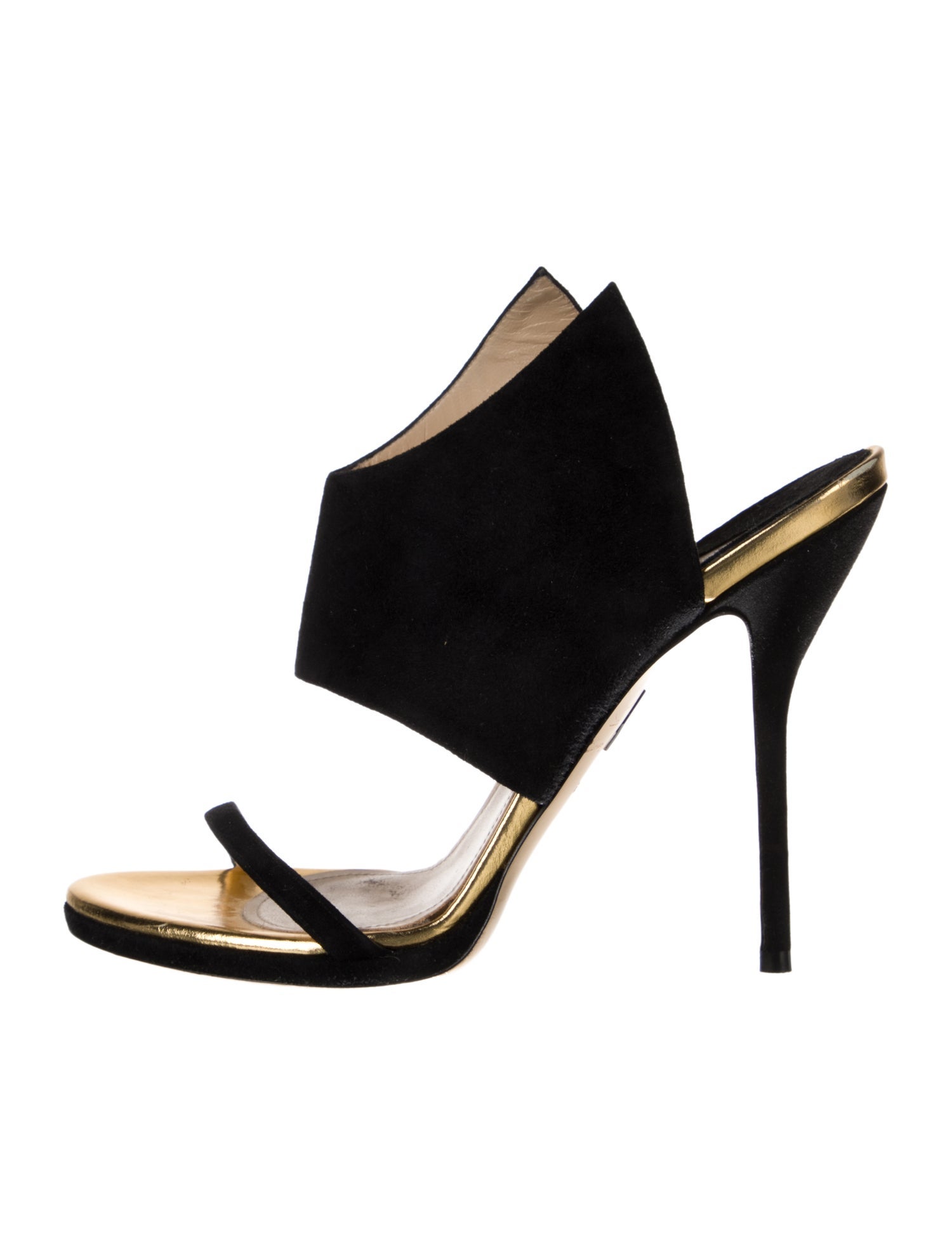 Paul Andrew Suede Slingback Sandals