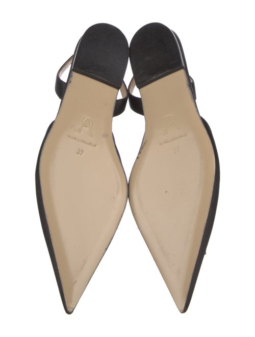 Paul Andrew Satin Slingback Flats
