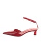 Paul Andrew Patent Leather Slingback Pumps
