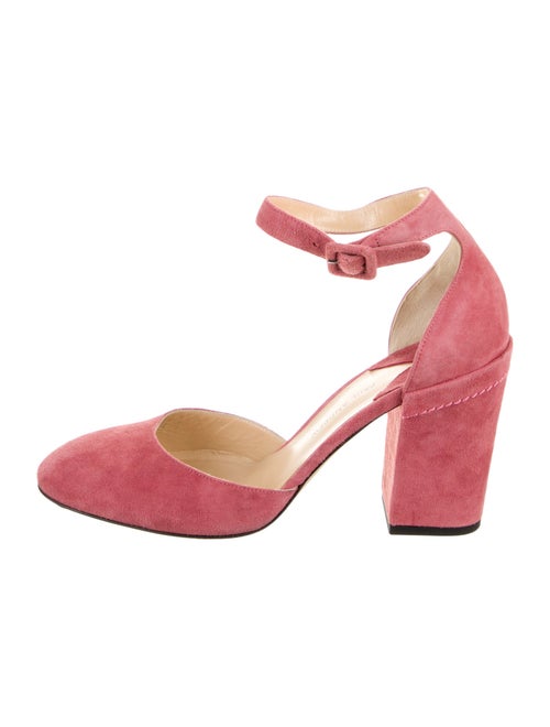 Paul Andrew Suede D'Orsay Pumps