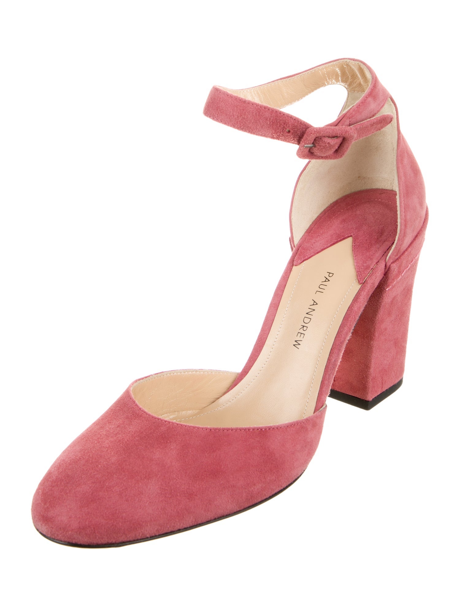 Paul Andrew Suede D'Orsay Pumps