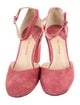 Paul Andrew Suede D'Orsay Pumps