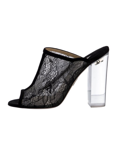 Paul Andrew Lace Lace Pattern Mules