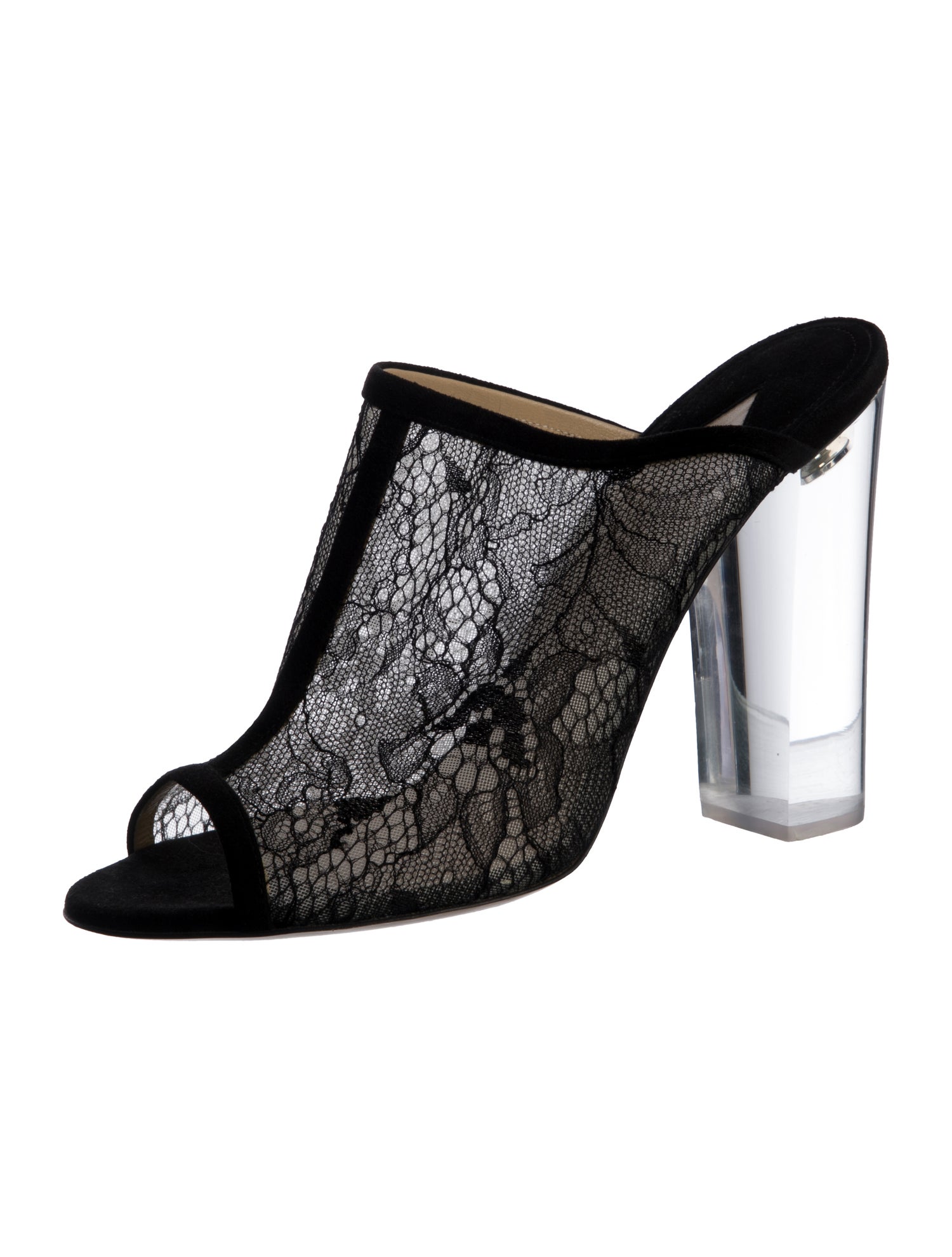 Paul Andrew Lace Lace Pattern Mules