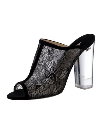 Paul Andrew Lace Lace Pattern Mules