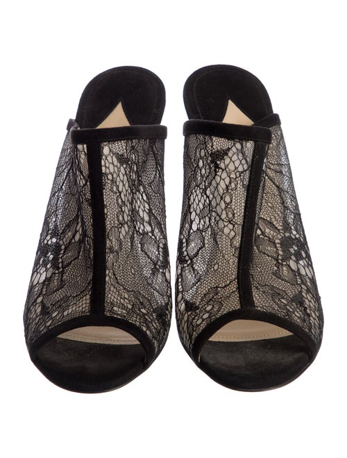 Paul Andrew Lace Lace Pattern Mules