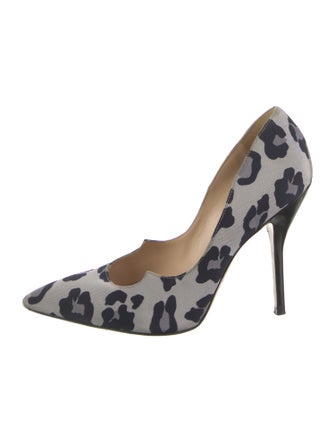 Paul Andrew Printed Pumps
