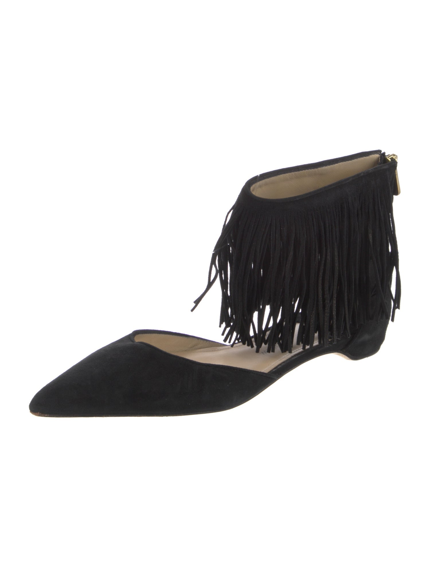 Paul Andrew Suede D'Orsay Flats