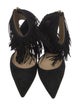 Paul Andrew Suede D'Orsay Flats