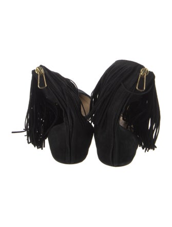 Paul Andrew Suede D'Orsay Flats