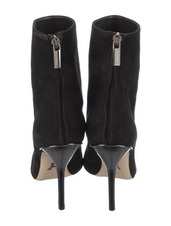 Paul Andrew Suede Leather Trim Embellishment Boots
