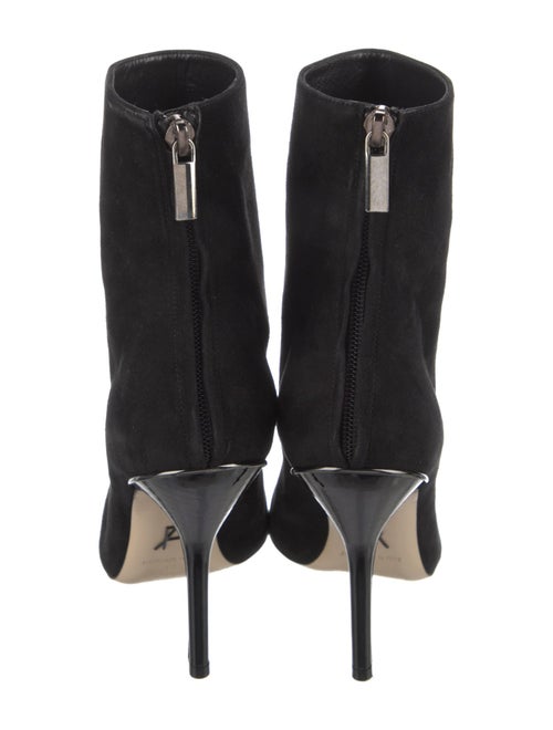 Paul Andrew Suede Leather Trim Embellishment Boots
