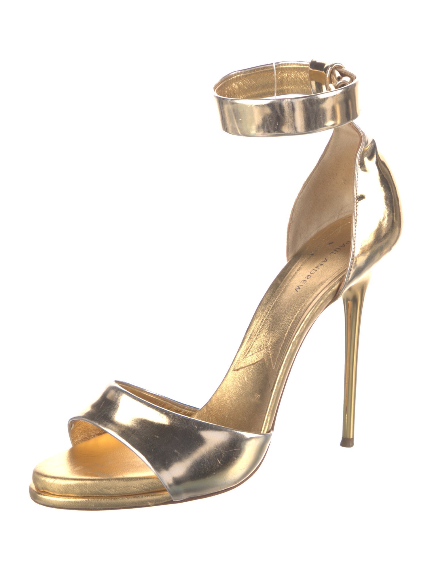 Paul Andrew Patent Leather Sandals