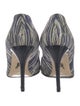 Paul Andrew Suede Printed Pumps