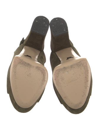 Paul Andrew Suede Slingback Sandals