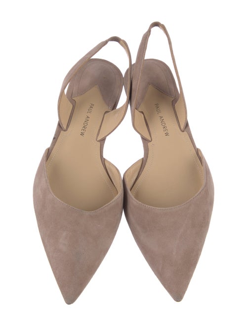 Paul Andrew Suede Slingback Flats