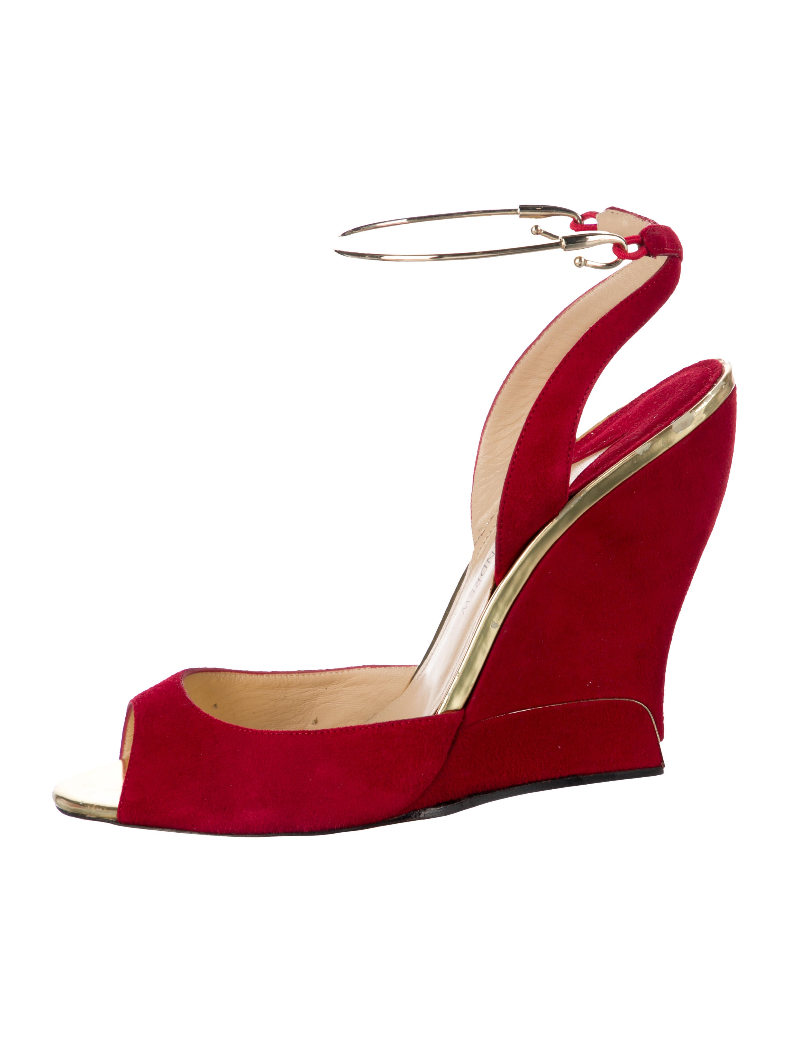 Paul Andrew Suede Sandals