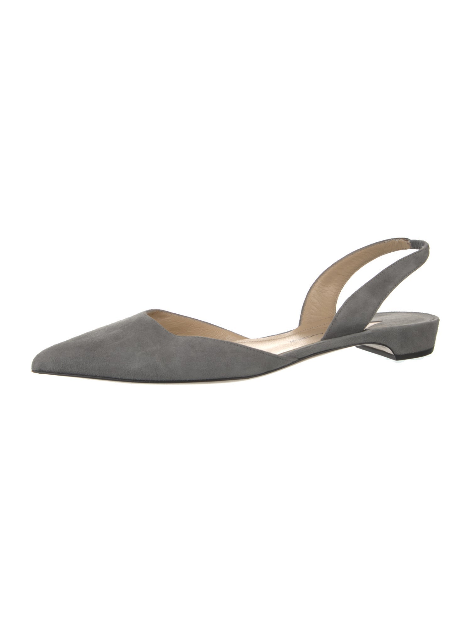 Paul Andrew Suede Slingback Flats