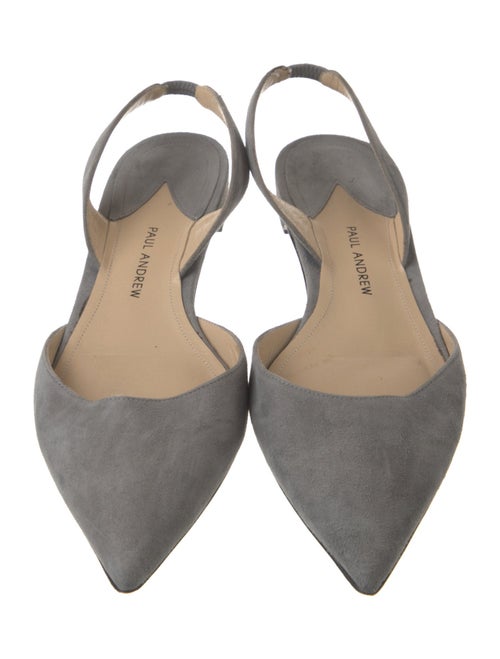 Paul Andrew Suede Slingback Flats