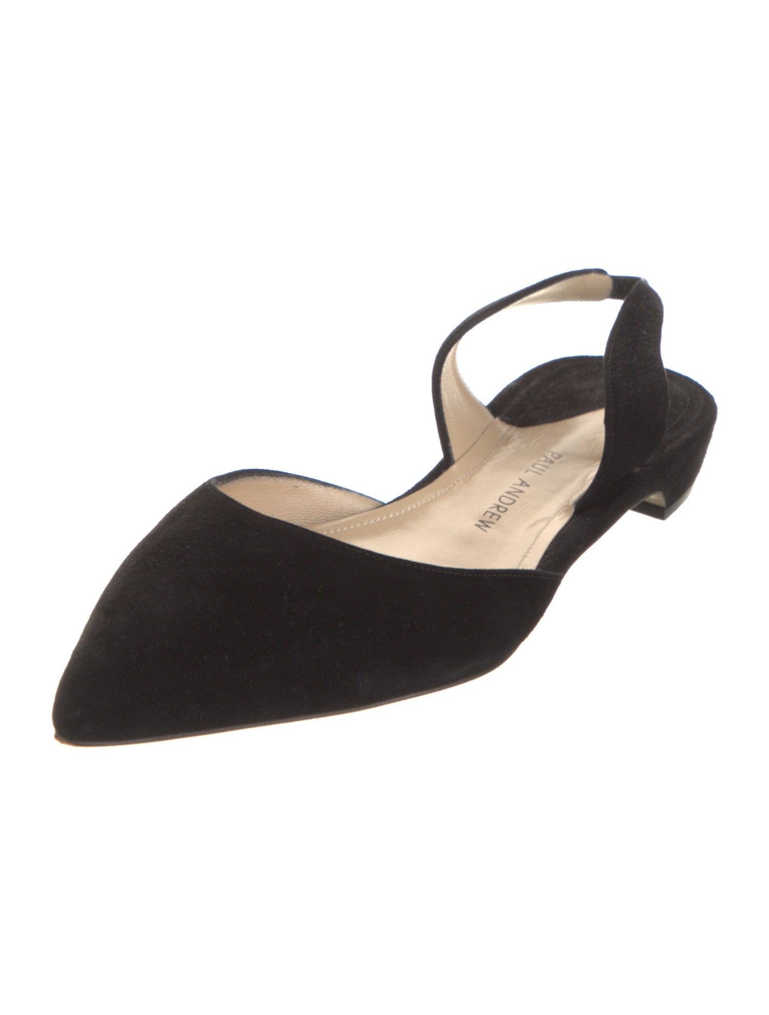 Paul Andrew Suede Slingback Flats