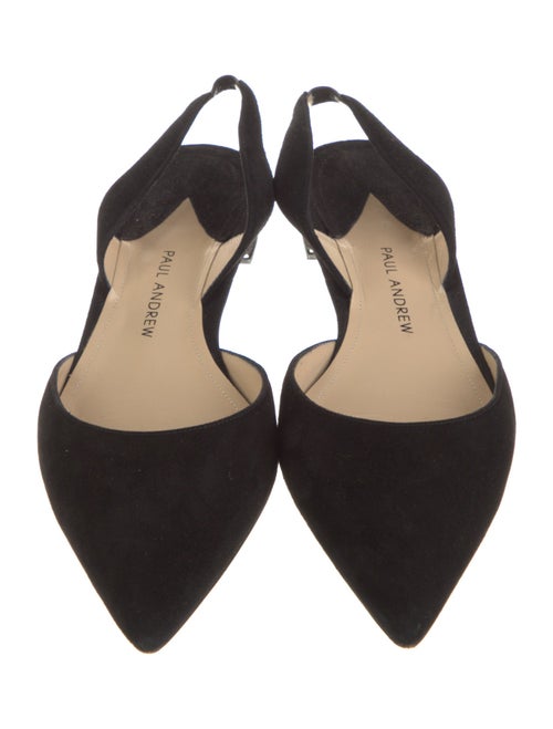Paul Andrew Suede Slingback Flats